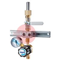 37150010 GasiQ Argon/Mix Complete Adjustable Outlet Point. G1/2