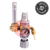 37373010 GasiQ Optimator I Argon/Mix Gas Saver Regulator. 34Lpm. W24.52