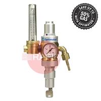 37389000 GasiQ Optimator I CO² Lockable Gas Saver Regulator. 34Lpm. W21.8 x 1/14