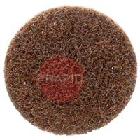 3M-05528 3M Scotch-Brite Roloc Surface Conditioning Disc SC-DR, 50 mm, A CRS, Brown (Box of 50)