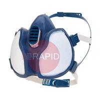 3M4251 3M Maintenance Free Half Respirator Mask FFA1P2 R D Filters
