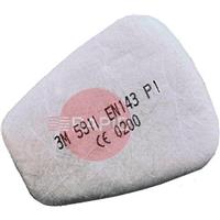 3M5911 3M P1 R Particulate Filters - 5000 Series (Box of 30)