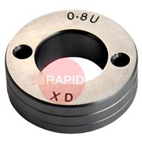 4017226 PATON U-Groove Feed Roller Set of 2 - Aluminium Wire: 0.8mm (4 Roll MAXwire)