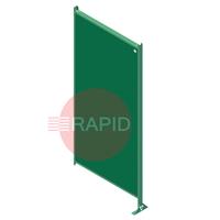 45.00.00.2010 CEPRO Sonic Sound Acoustic Green Wall Screen, H - 201cm x W - 101cm