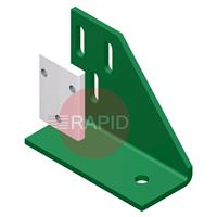 45.10.03 CEPRO Special Adjustable Floor Mounting Sonic Foot - Green, Right Version