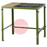 45.41.01.6311 CEPRO Welding Table with Metal Grill and Fire Proof Brick, H - 80cm x D - 63cm x L - 110cm