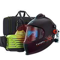 4550.681 Coming Soon: Optrel Panoramaxx Pure Air Hybrid CLT Black Auto Darkening Laser Helmet Shade 4 - 13 and FreshAir PAPR System