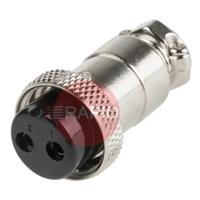 4575111 PATON 2 Pin TIG Plug