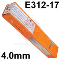 52289 UTP 65 D Stainless Steel Electrodes 4.0mm Diameter x 350mm Long. 4.5kg Pack (91 Rods), E312-17