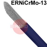 601110060 Nickel Alloy 59 TIG Wire, 1000mm Cut Lengths - AWS A5.14 ER NiCrMo-13, 5Kg Pack