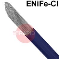 60111006 Nickel Alloy FN 55 TIG Wire, 1000mm Cut Lengths - AWS A5.15 E NiFe-CI, 5Kg Pack