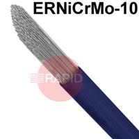 6011100XXX Nickel Alloy C22 TIG Wire, 1000mm Cut Lengths - AWS A5.14 ER NiCrMo-10, 5Kg Pack