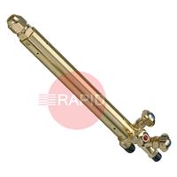 67100020 GasiQ 198-2T Oxy-Acetylene Machine Cutting Torch, 250mm Long