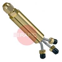 67100120 GasiQ 198-4 Oxy-Aceytlene Machine Cutting Torch, 110mm