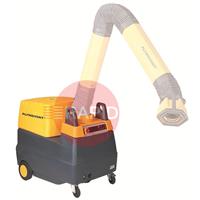 7042200000 Plymovent MFS-C Mobile Welding Fume Extractor with self-cleaning filter & Internal Compressor, 230v (Requires Extraction Arm)