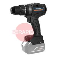 808510-010 HMT VersaDrive V18-120 Cordless Combi Drill Body Only, with Blow Mould Case