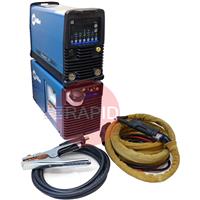 907514002WPFS Miller Dynasty 280 DX AC/DC Water Cooled Tig Welder Package with CK 230 4m Torch, 208 - 480 VAC