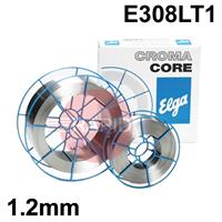 95771012 Elga Cromacore DW 308LP, 1.2mm Stainless Flux Cored MIG Wire, 15Kg Reel, E308LT1-4/-1