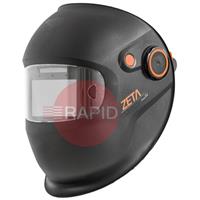 9873800 Kemppi Zeta W200 Welding Helmet, with Variable Shade 8-12 Auto Darkening Filter