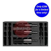 AJ25-309210-SET2 HMT VersaDrive Thread Chaser InsertFoam 4 Piece Set (M12 - M24)