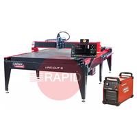 AS-CM-LCS1020WTH80 Lincoln Linc-Cut S 1020W 3ft x 6ft CNC Plasma Cutting Table with Tomahawk 1538 CE Plasma Package