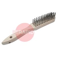 B55S4 Wire Brushes Stainless Steel 4 Row