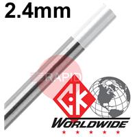 CK-T3327GZ CK 2.4mm x 7 inch 0.8% Zirconiated Tungsten