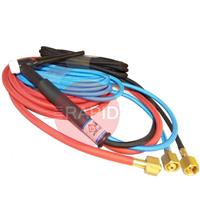 CK-TL312SF CK TrimLine TL300 Water-Cooled 350 Amp TIG Torch with 3.8m Superflex Cable, 3/8