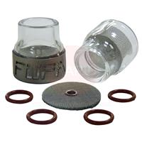 FU12KC Furick Fupa 12 Pyrex Cup Kit for 2.4mm (2x cups, 3x diffusers, 4x o-rings & 1x titanium cover)