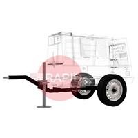 GS-GRT2W15-400IK GenSet 2 Wheel Slow Speed Site Trailer for WG400DK & WG400DY