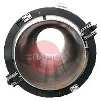 KPE Key Plant Split Frame Pipe Cutting & Bevelling Electric Clamshell - 110/220v, 2 - 48