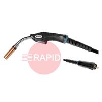 MA4203-030 Trafimet ERGOPLUS 26 Air Cooled MIG Torch w/ Euro Connection, 290A CO2, 260A Mixed Gas - 3m