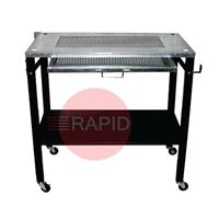 MISC0902 Portable Welding Table with Slag Tray. Table Dimension: 90cm x 50cm. Load Capacity: 100Kg