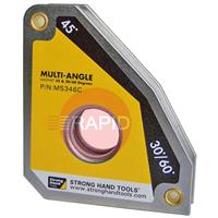 MS346C 30°/60°, 45°, 90° Multi Angle Magnet Square, 40Kg Force