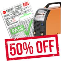OPTION1N Half Price Validation/Electrical Inspection & Registration for New Machines