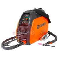P0647TX Kemppi MinarcTig EVO 200 MLP with 8m TX225GS8 Torch, Earth Cable & Gas Hose