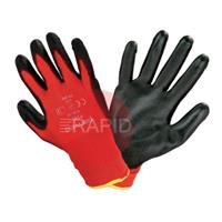 PER24-002-51-8 Parweld PU Gripper Gloves - Size 8