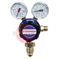 S21620008 GCE SmartControl Oxygen Regulator Bottom Entry, 10 Bar, G5/8