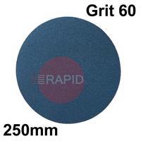 SXDZ00250001060 SAITEX-D Zirconium 250mm Sanding Disc 60 Grit