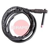 TIO-1028 Orbital Service 90° Air Cooled Hose with Lateral Outflow Package - 4m