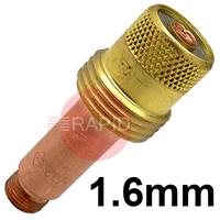 W000306390 Weldline Gas Lens Collet Body 1.6mm 17/18/26 (Pack of 2)