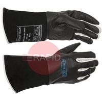 WEL10-1050L Weldas SOFTouch™ Black TIG Gloves - Size 9 Large