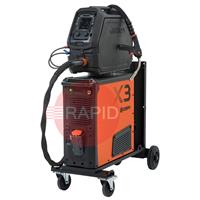X3S420WP Kemppi X3 FastMig 420 Synergic Water Cooled MIG Package, with GXe 405W 5.0m Torch - 400v, 3ph