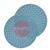 091072  SAIT AEROMAX D-VEL 6S Hook & Loop Ceramic Velcro Disc 150mm Diameter, 500 Grit, FM (Box of 100)