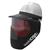 1448  Optrel Weldcap Hard Auto Darkening Welding Helmet for use with Hard Hat, Shade 9 - 12