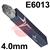 011092  Bohler FOX OHV Cellulosic Electrodes 4.0mm Diameter x 450mm Long. 6.6kg Pkt, E6013
