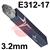 126024R150  Bohler FOX CN 29/9-A Stainless Steel Electrodes 3.2mm Diameter x 350mm Long. 4.2kg Pack. E312-17