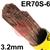 091089  ESAB OK Tigrod 12.64 3.2mm Steel TIG Wire, 5Kg Pack - AWS A5.18 ER70S-6