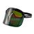 LINCOLN-WELDING-HELMETS  Jackson GPL530 Anti-Fog Goggles, with Flip-Up Detachable Polycarbonate Face Shield - Shade 3