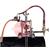 0040900050  GB Cut F3 Portable Manual Flame Pipe Cutting Machine with Torch, 102 - 610mm Range OD
